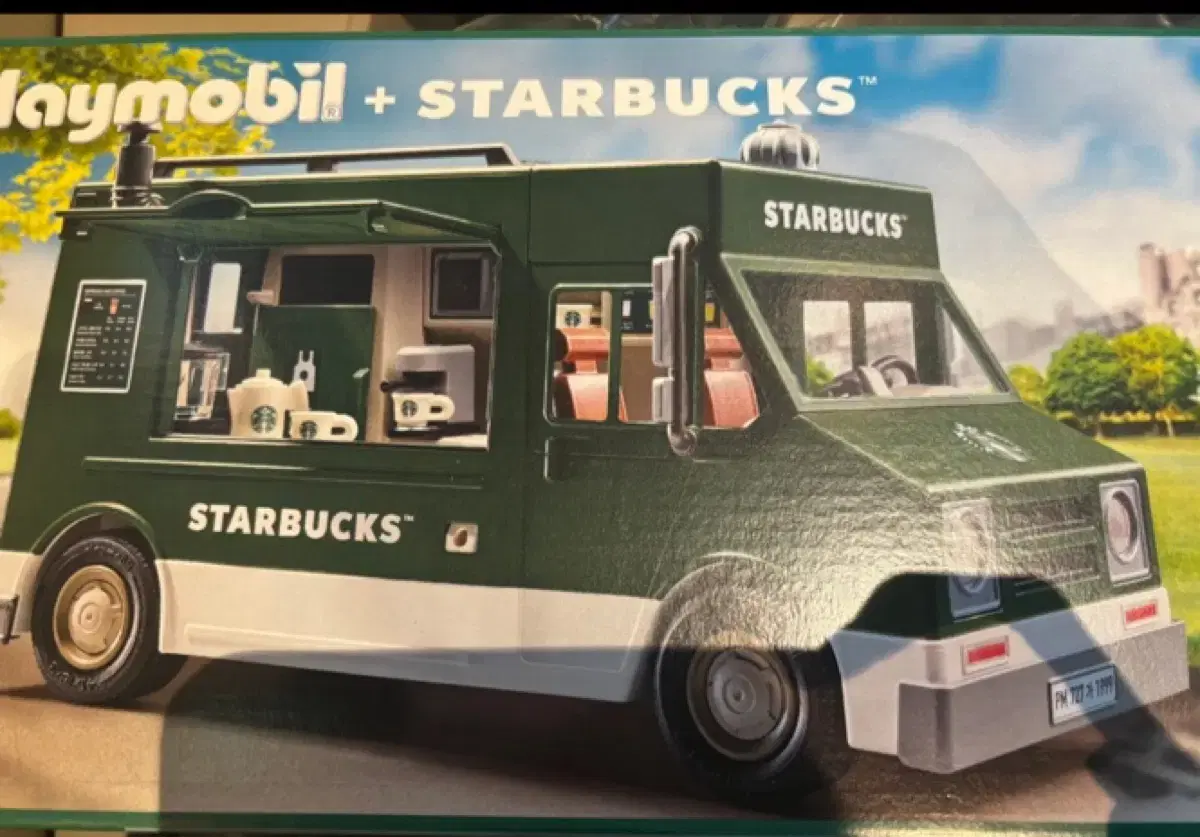 플레이모빌 스타벅스 트럭 새상품 Starbucks Playmobil